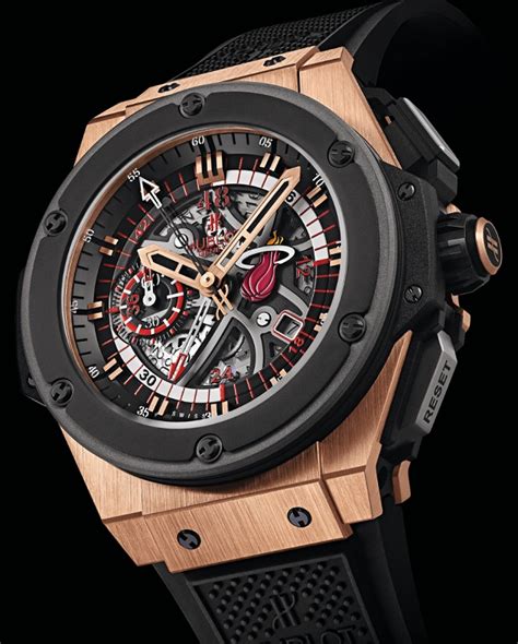 Hublot’s King Power Miami Heat Chronograph 